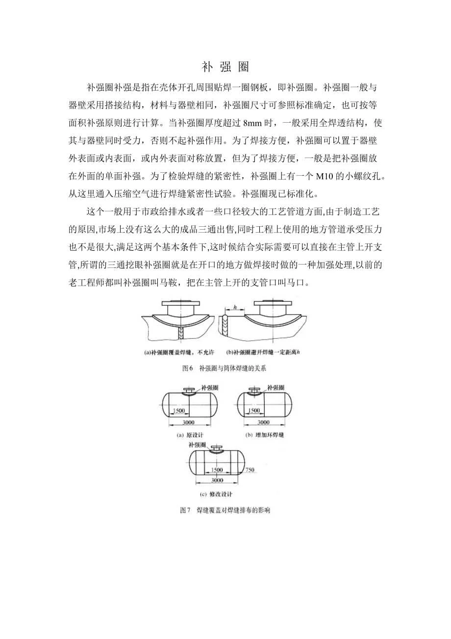 挖眼三通补强圈 - 360文库