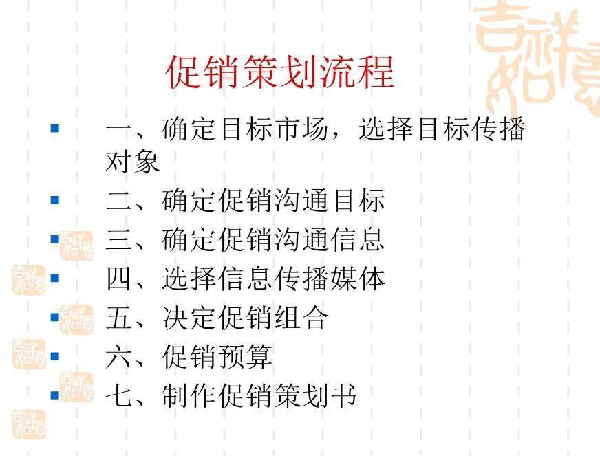 促销策划案例题