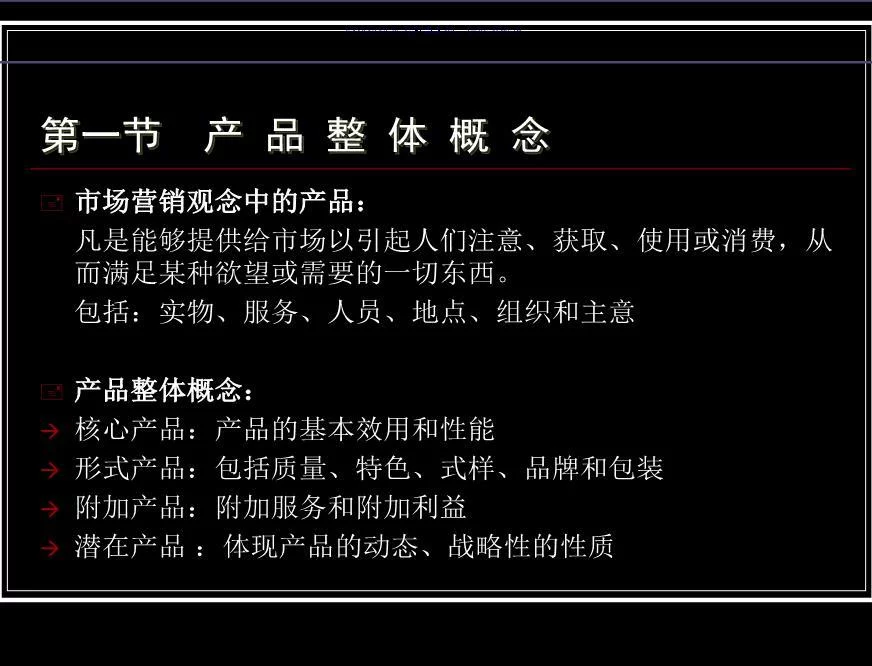 产品策略概述