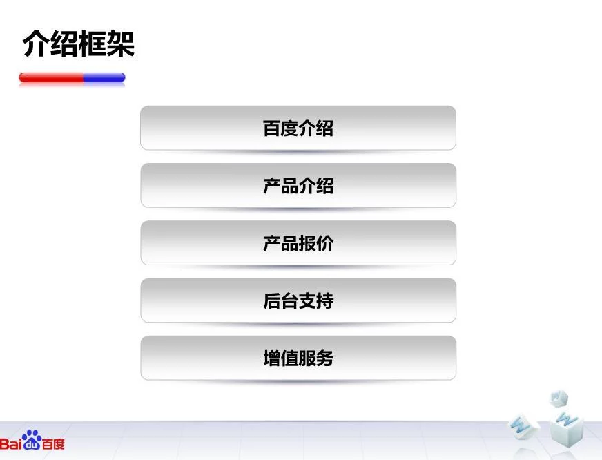 百度搜索推广方案